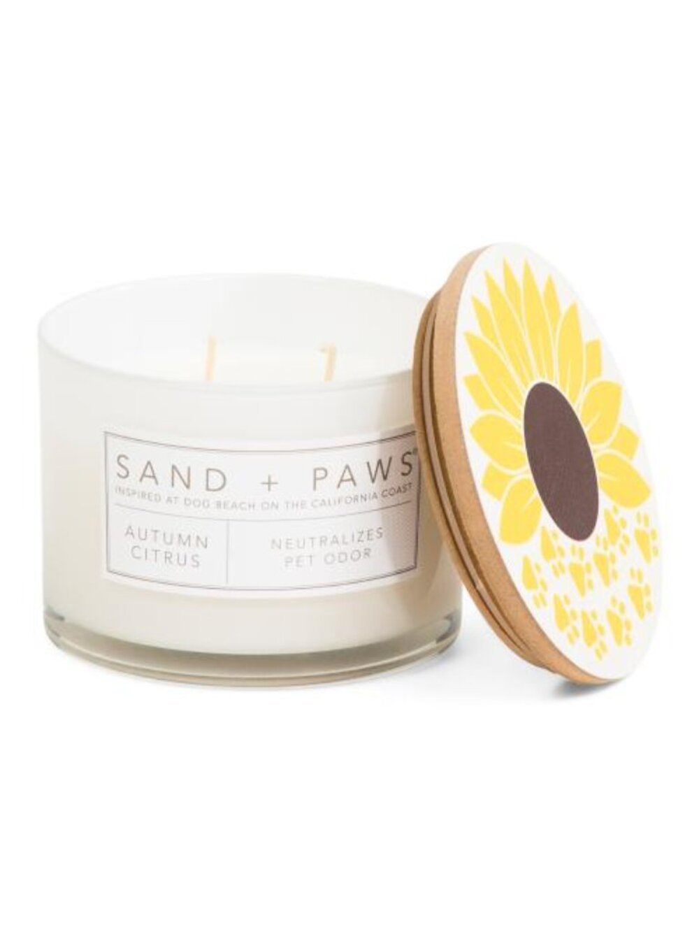 SAND AND PAWS 12oz Autumn Citrus Candle - NEW